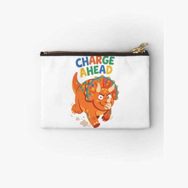 Item preview, Cute Triceratops Dinosaur Charge Ahead Cartoon designed and sold by Chillo tees.