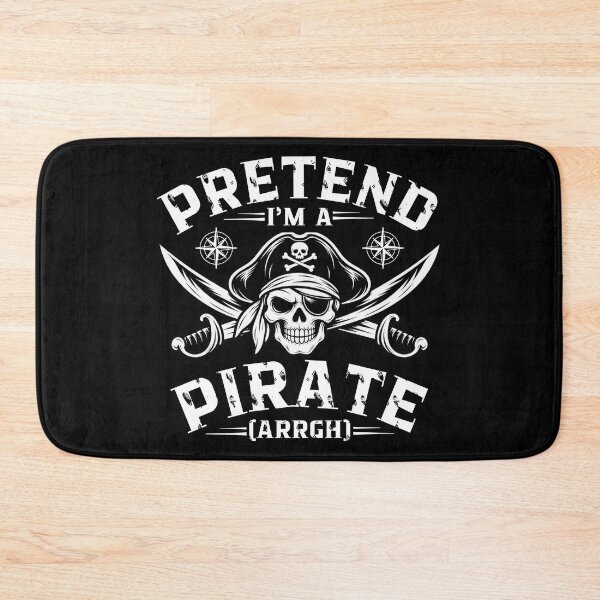 Item preview, Pretend I'm A Pirate Funny Vintage Pirate Lover Tee designed and sold by Teetreasure2.