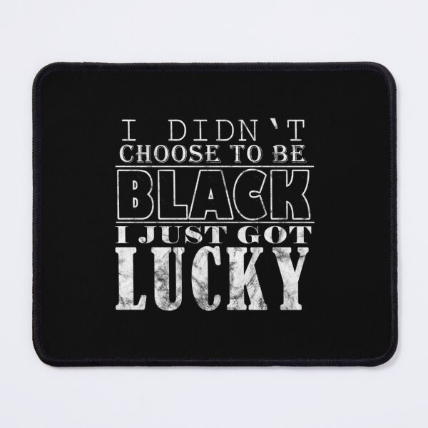 Item preview, I Didnt Choose To Be Black Typography Design designed and sold by Joymurysoa.