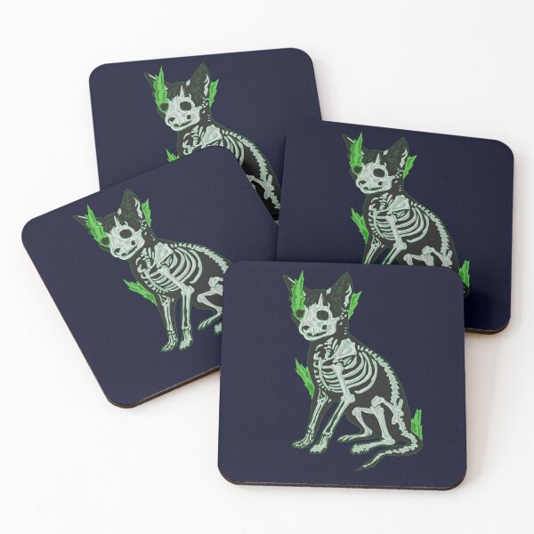 Item preview, skeletal cat designed and sold by Masque&Muse.
