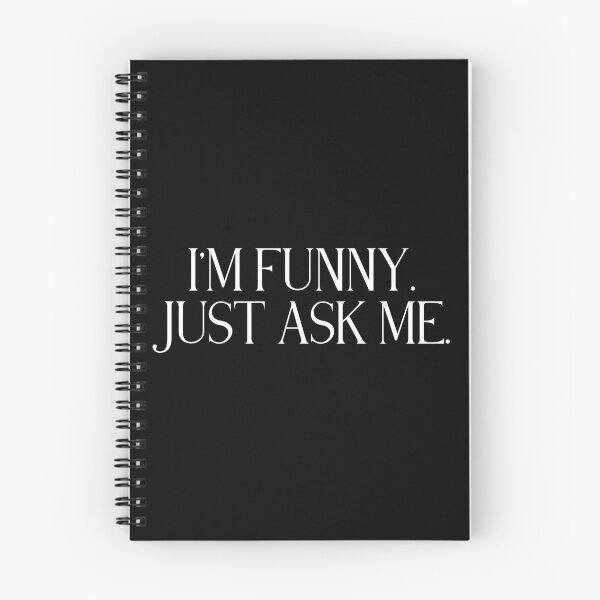 Item preview, I’m Funny Just Ask Me | Funny Sarcastic Quote | Witty Humor & Playful Personality designed and sold by stylishdzign.