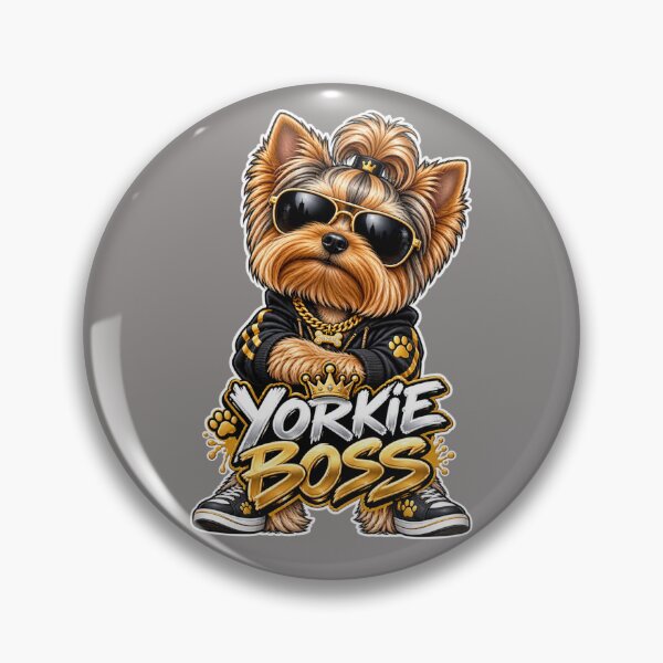 Item preview, Yorkie Boss Cute Dog Lover Funny Yorkshire Terrier Owner Gift Premium designed and sold by Yorkie Magic Studio .