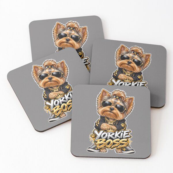 Item preview, Yorkie Boss Cute Dog Lover Funny Yorkshire Terrier Owner Gift Premium designed and sold by Yorkie Magic Studio .