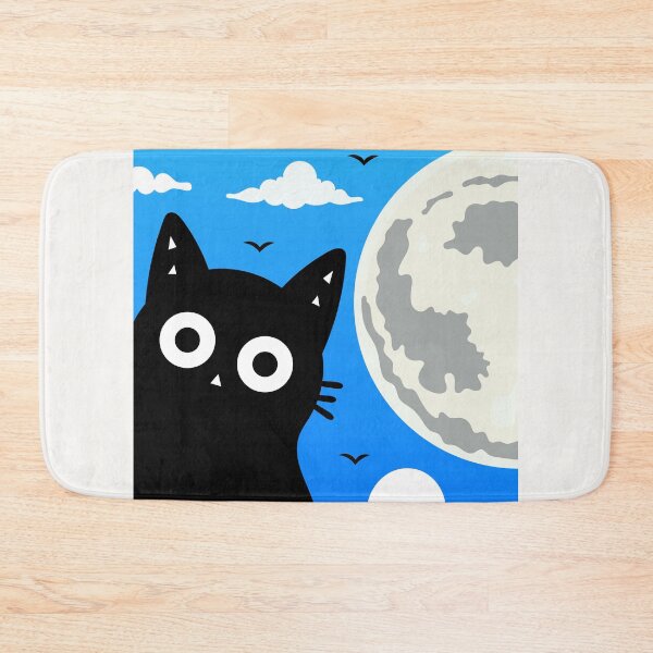 Item preview, Here I Go, Moon! – A Cat’s Lunar Adventure designed and sold by DibujandoPorfa.
