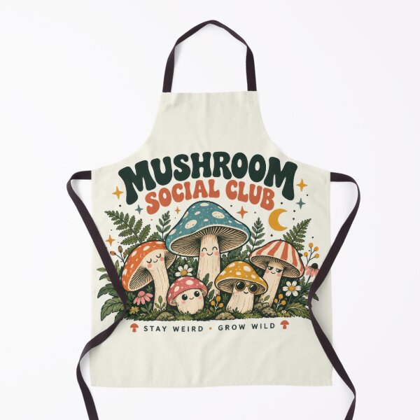 Item preview, Mushroom club illustration shown designed and sold by anytka.