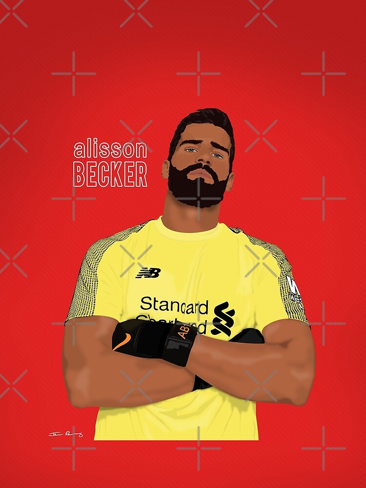 "Alisson Becker - Liverpool" T-shirt by talklfcpodcast ...