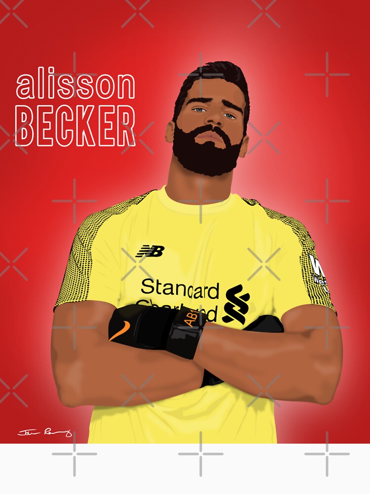 "Alisson Becker - Liverpool" T-shirt by talklfcpodcast ...