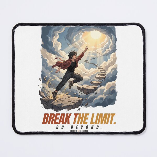 Item preview, Break the Limit | Motivational Anime Streetwear Shirt | Original Anime Design designed and sold by SAJ Design Studio.