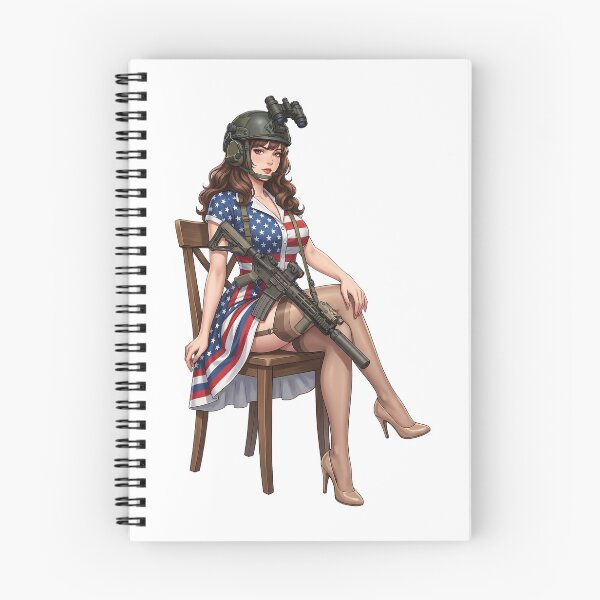 Item preview, American Gun Girl by RAWLIFEGRAPHIC designed and sold by RAWLIFEGRAPHIC.
