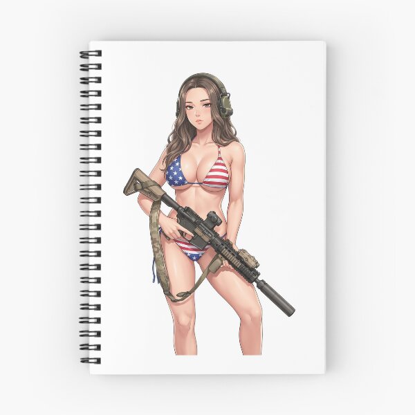Item preview, American Gun Girl by RAWLIFEGRAPHIC designed and sold by RAWLIFEGRAPHIC.