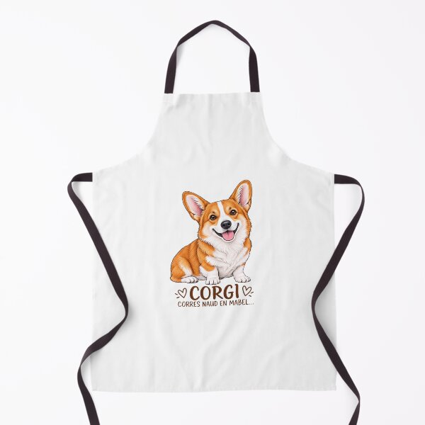 Item preview, Happy smiling Corgi Dog for Dogs lover designed and sold by Afnan Store.