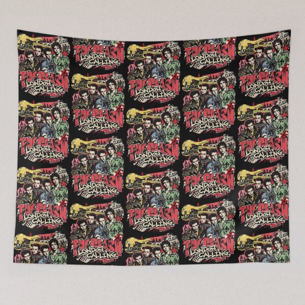 Item preview, The Clash London Calling Punk Rock Vintage Grunge Band Art designed and sold by chooseur1outfit.