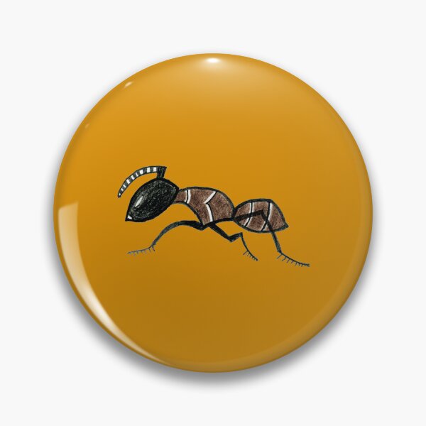 Item preview,   Stylized Ant Insect Illustration — Hand Drawn Folk Art Insect designed and sold by Ihor Ivanov.