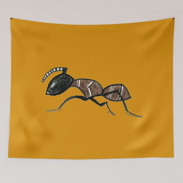 Item preview,   Stylized Ant Insect Illustration — Hand Drawn Folk Art Insect designed and sold by Ihor Ivanov.