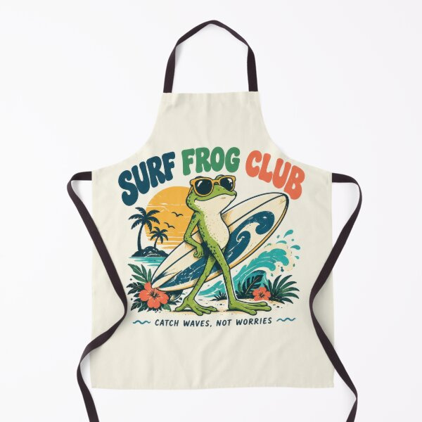 Item preview, Surf frog club promotes fun in waves designed and sold by anytka.
