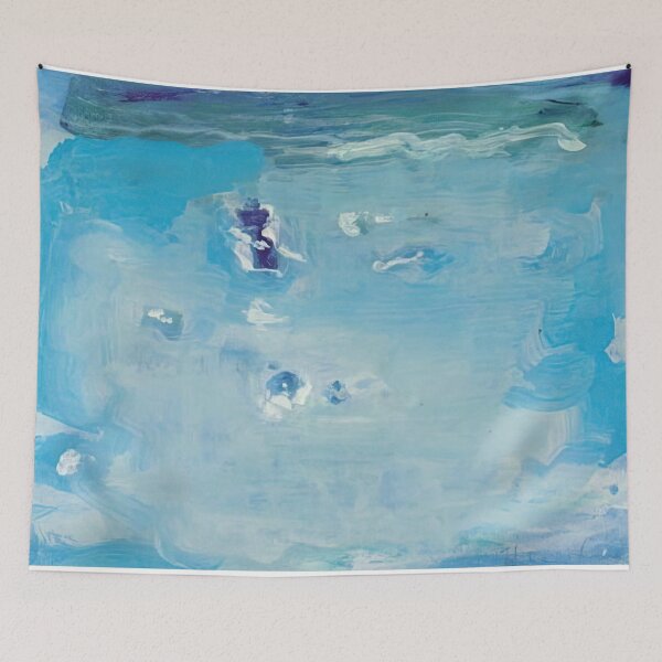 Item preview, Untitled - color field painting, lyrical abstraction designed and sold by VeilOfPigments.