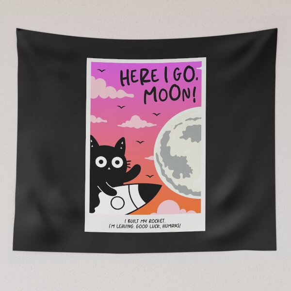 Item preview, I’m Leaving. Good Luck, Humans! designed and sold by DibujandoPorfa.