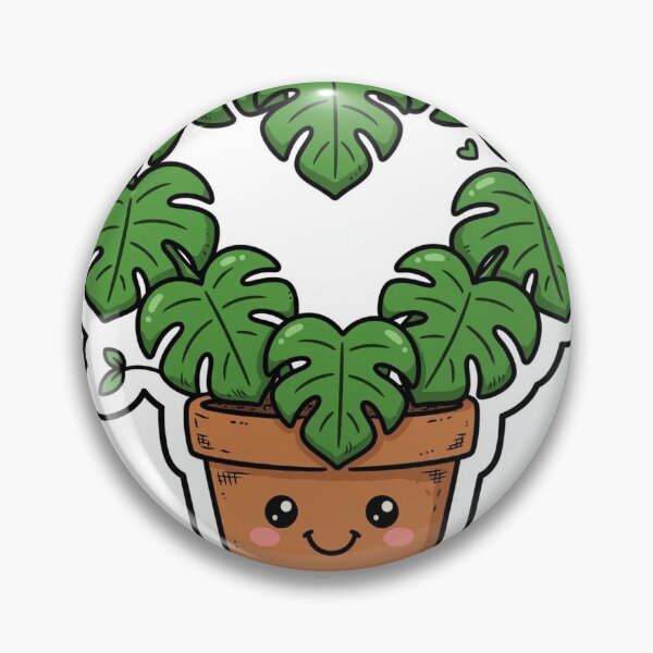 Item preview, Crazy Plant Lady — Cute Monstera Heart Sticker designed and sold by Amazing Graphics.