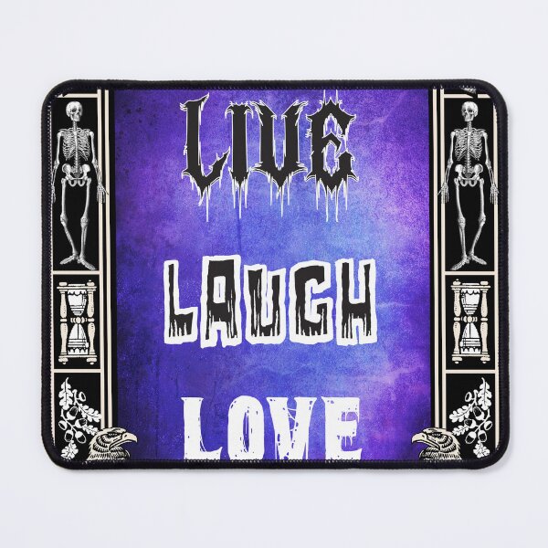 Item preview, Macabre Live Laugh Love designed and sold by GrayHareCards.