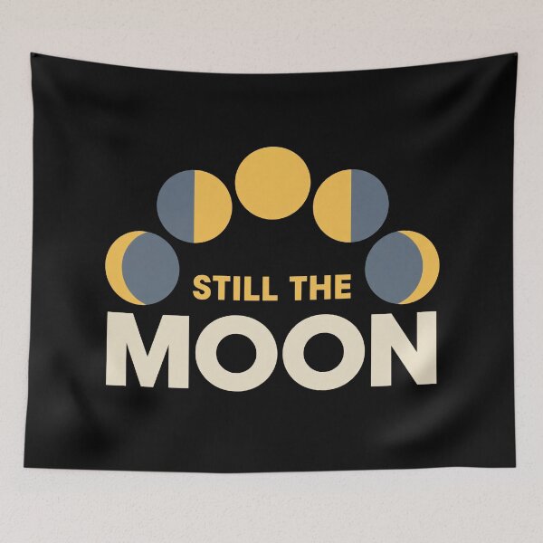 Item preview, Moon Phases Mindful Mantra: Still the Moon, Bold Type designed and sold by Osmose-Studio.