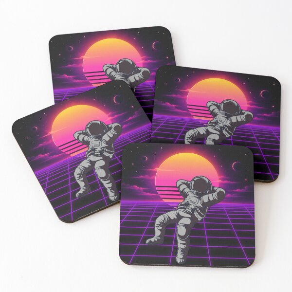 Item preview, Chill Synthwave Sunset Astronaut  designed and sold by Nol1ytv.