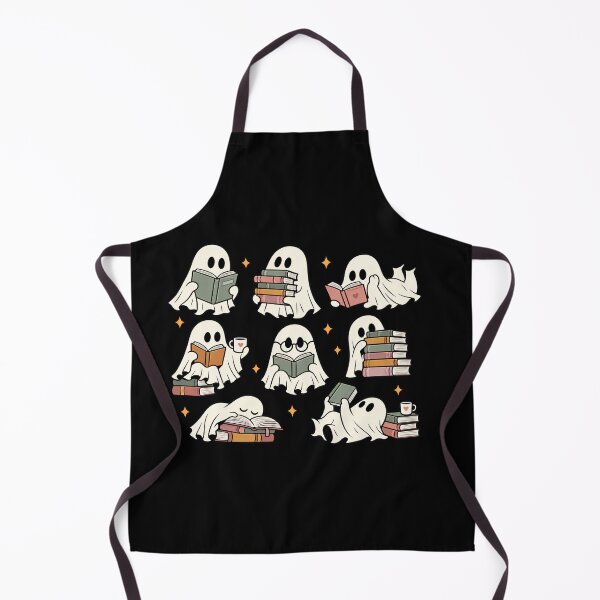 Item preview, Cute Bookish Ghosts Reading Books | Spooky Book Lover Halloween designed and sold by amazsticker.
