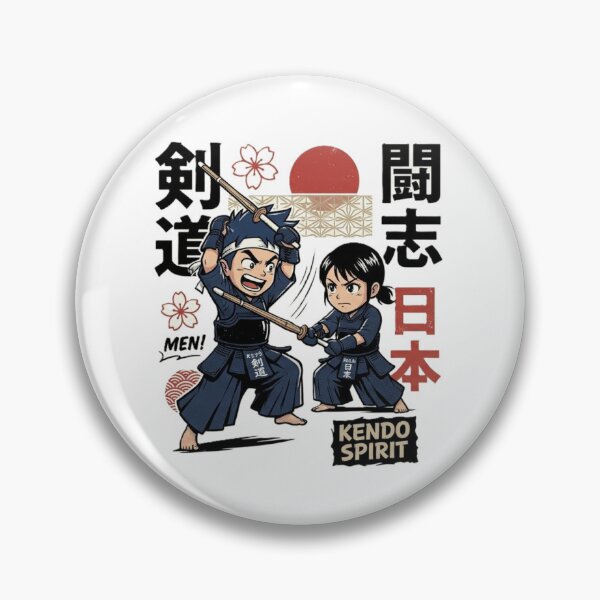 Item preview, Japanese Kendo Cadets - Samurai Spirit Anime Art designed and sold by DaniStone22.