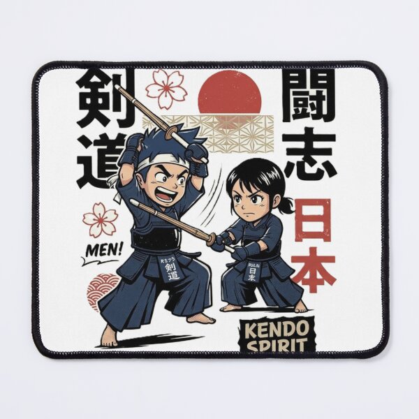 Item preview, Japanese Kendo Cadets - Samurai Spirit Anime Art designed and sold by DaniStone22.