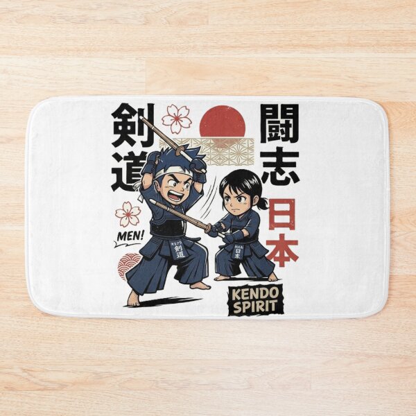 Item preview, Japanese Kendo Cadets - Samurai Spirit Anime Art designed and sold by DaniStone22.