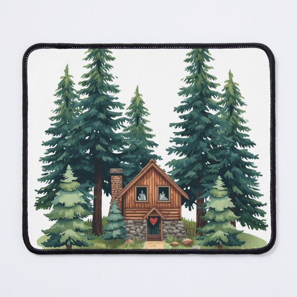 Item preview, Cabin Beneath the Pines designed and sold by catcurio.