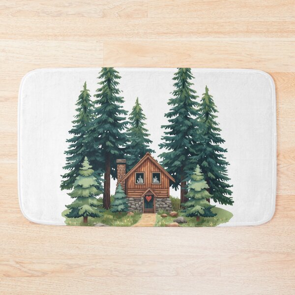 Item preview, Cabin Beneath the Pines designed and sold by catcurio.