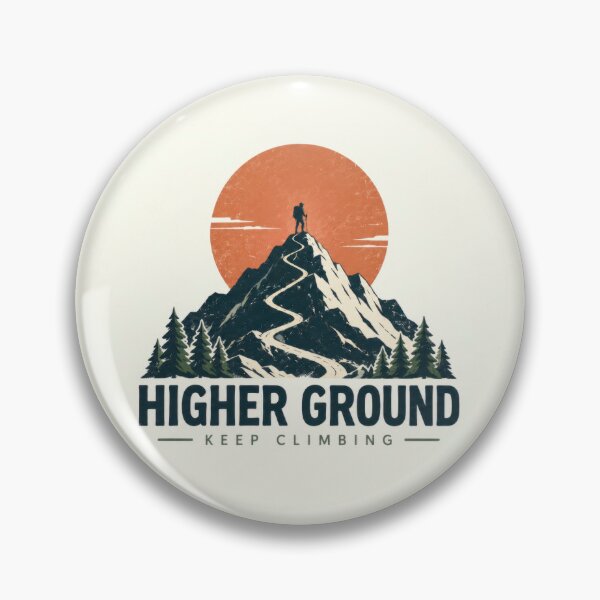 Item preview, Higher ground keep climbing design designed and sold by anytka.