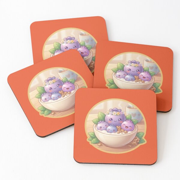 Item preview, Cute Blueberry Bowl Art designed and sold by Azurart2.
