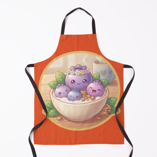 Item preview, Cute Blueberry Bowl Art designed and sold by Azurart2.
