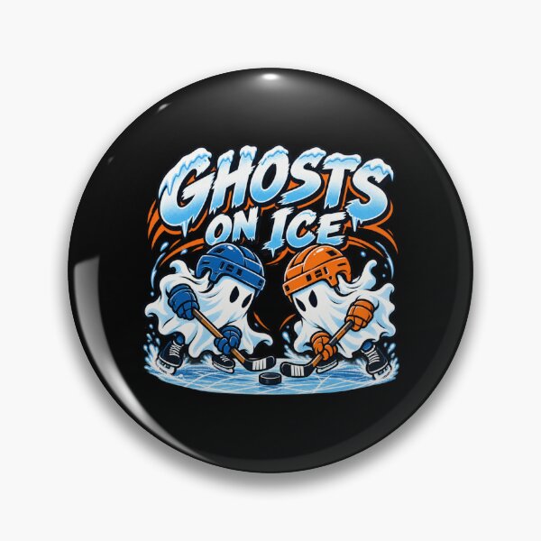 Item preview, GHOSTS ON ICE - Hockey Ghosts designed and sold by Good Mood Foundry.