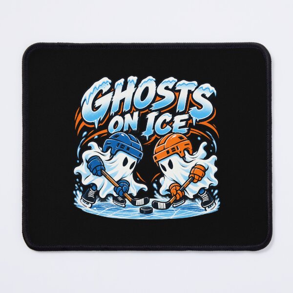 Item preview, GHOSTS ON ICE - Hockey Ghosts designed and sold by Good Mood Foundry.
