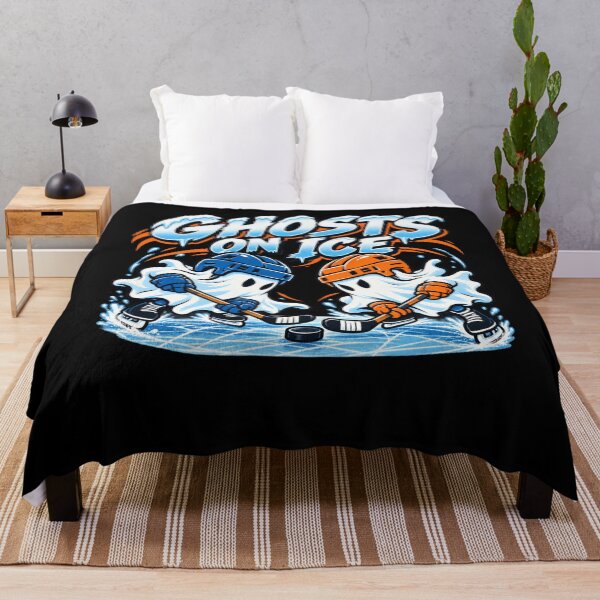 Item preview, GHOSTS ON ICE - Hockey Ghosts designed and sold by Good Mood Foundry.