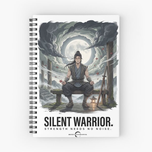 Item preview, Silent Warrior | Anime Streetwear Shirt | Original Inner Strength Design designed and sold by SAJ Design Studio.
