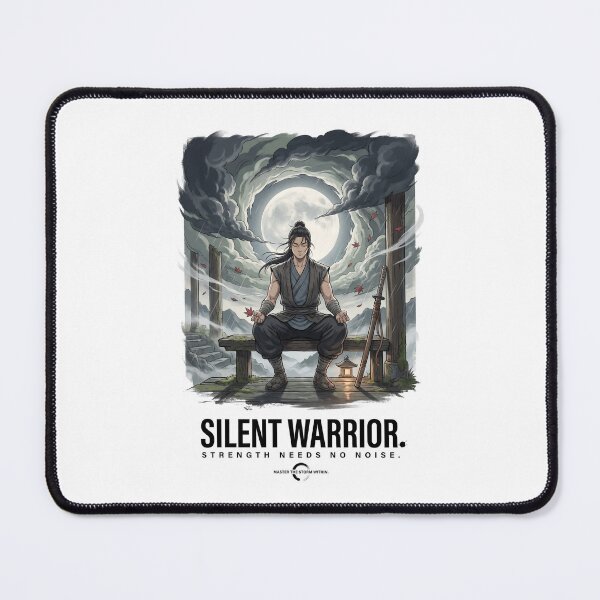 Item preview, Silent Warrior | Anime Streetwear Shirt | Original Inner Strength Design designed and sold by SAJ Design Studio.