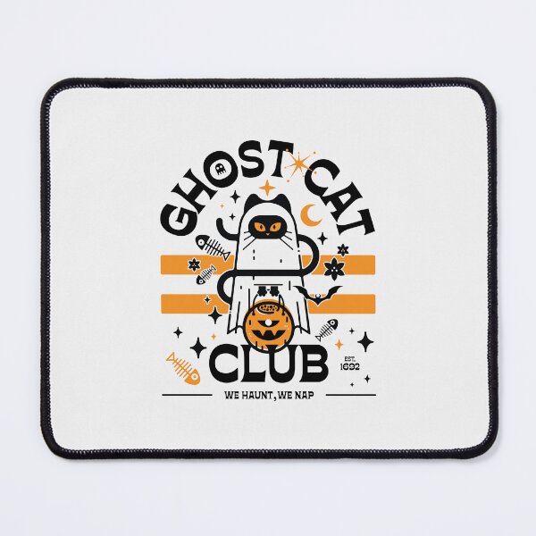 Item preview, Ghost Cat Club designed and sold by Strompti Dompti.
