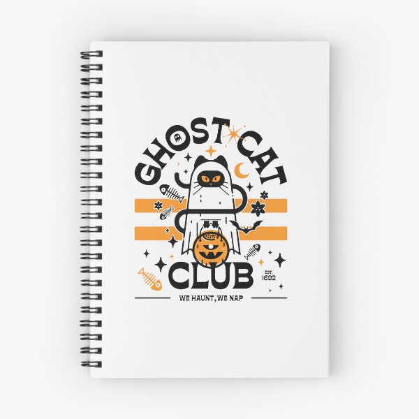 Item preview, Ghost Cat Club designed and sold by Strompti Dompti.