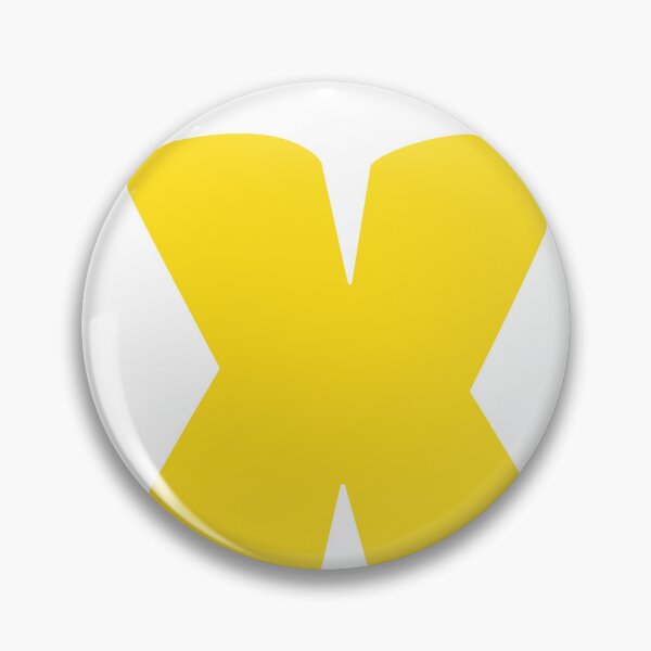 Item preview, Halloween Yellow Letter X Initial designed and sold by remoteart.