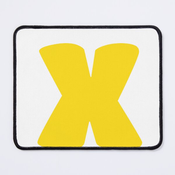 Item preview, Halloween Yellow Letter X Initial designed and sold by remoteart.