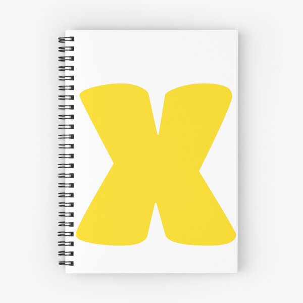 Item preview, Halloween Yellow Letter X Initial designed and sold by remoteart.
