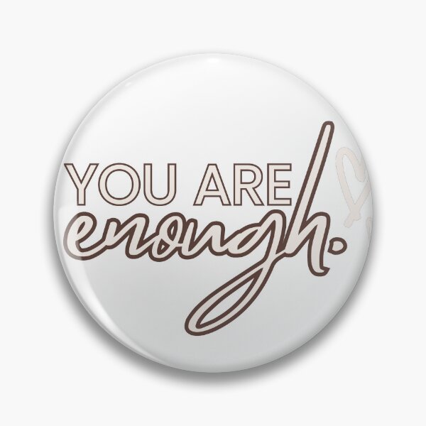 Item preview, You Are Enough Minimal Boho Inspirational Quote designed and sold by Mr besho.