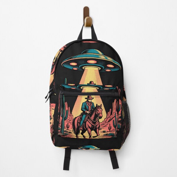 Item preview, Sci-Fi  Lovers UFO and Cowboy in the desert designed and sold by erozzz.