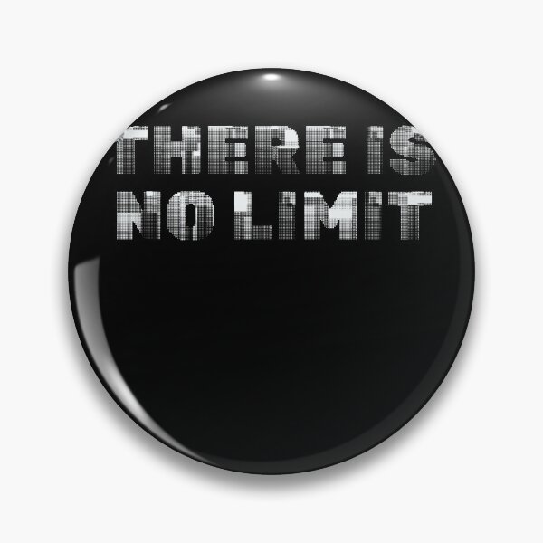 Item preview, There Is No Limit Motivational Typography Design designed and sold by Mr besho.