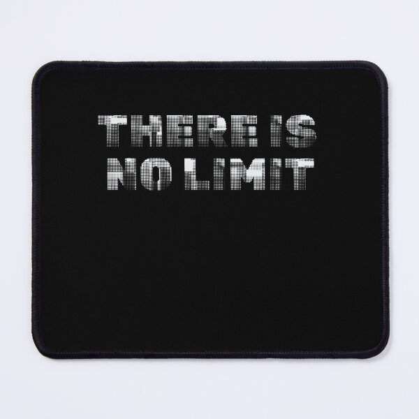Item preview, There Is No Limit Motivational Typography Design designed and sold by Mr besho.