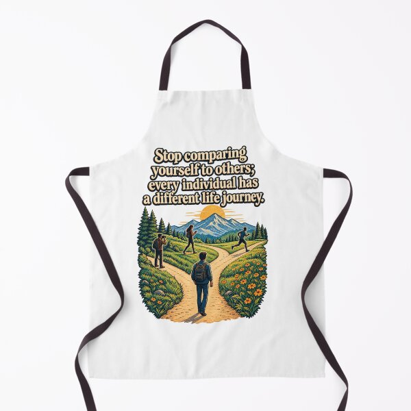 Item preview, Different Life Journey Inspirational Quote Vintage Path Design designed and sold by CreativeNest Prints.
