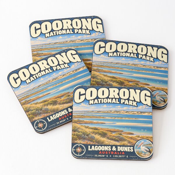 Item preview, Coorong National Park – Lagoons & Dunes designed and sold by naturalsurvival.